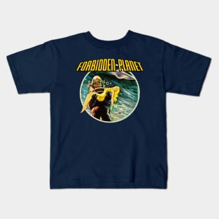 Forbidden Planet Circle Kids T-Shirt